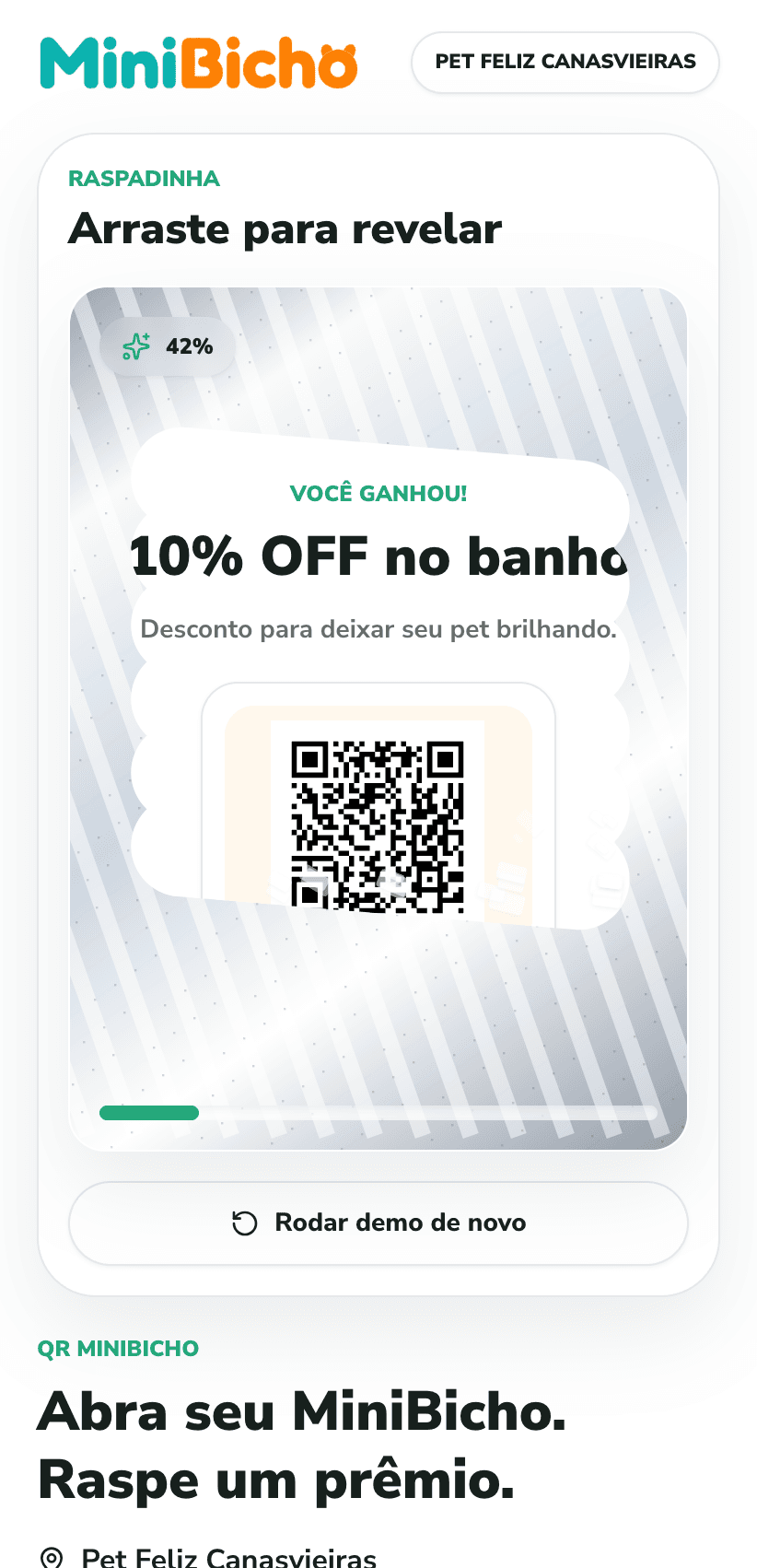 Raspadinha MiniBicho